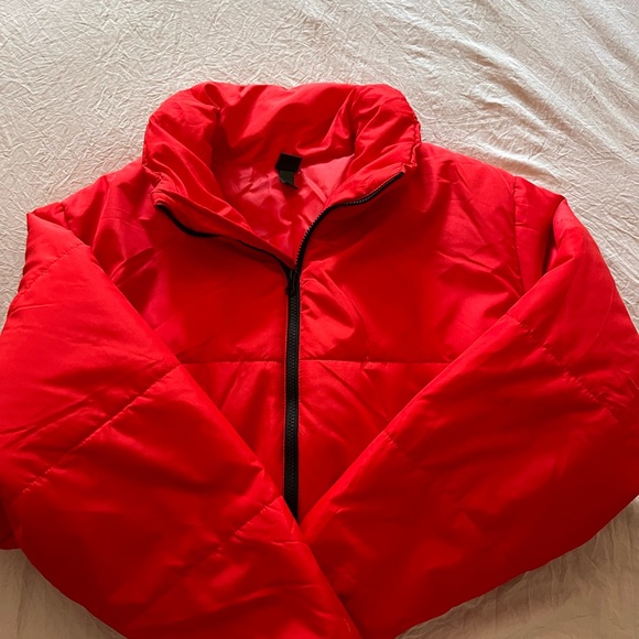 Wild Fable Red Puffer Jacket - Picture 1 of 3